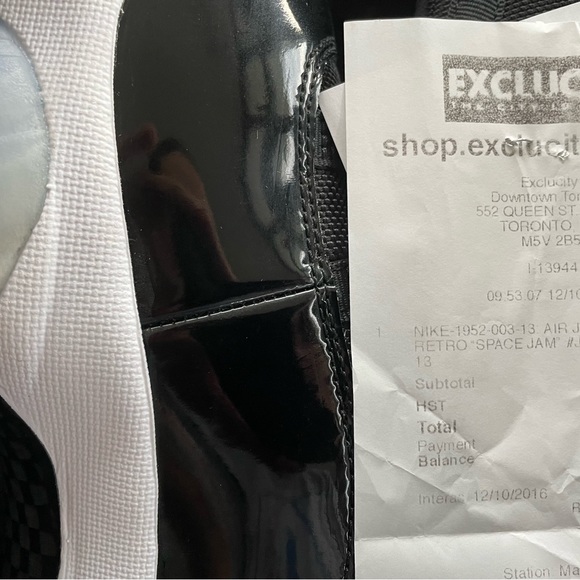 BNIB Authentic Jordan 11 Space Jam size 13 (2016) - Picture 9 of 11